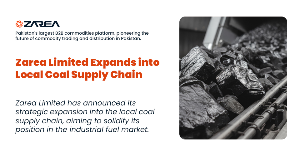 Zarea Limited Expands into Local Coal Supply Chain